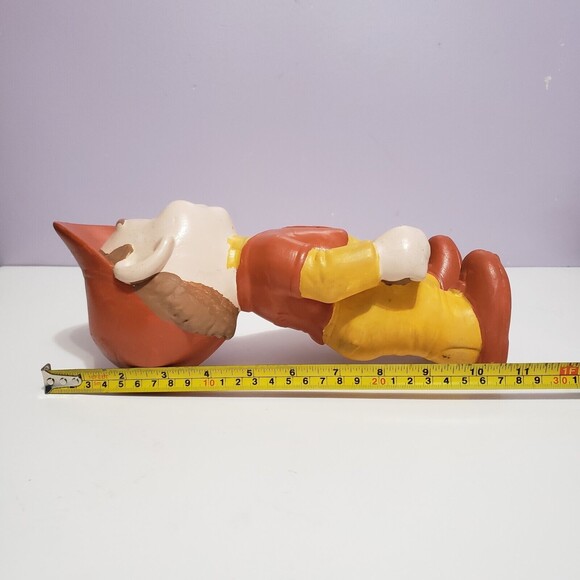 Ceramic Baseball Boy Hat Closed Eyes Figurine 11"×5"×4" - Picture 11 of 11